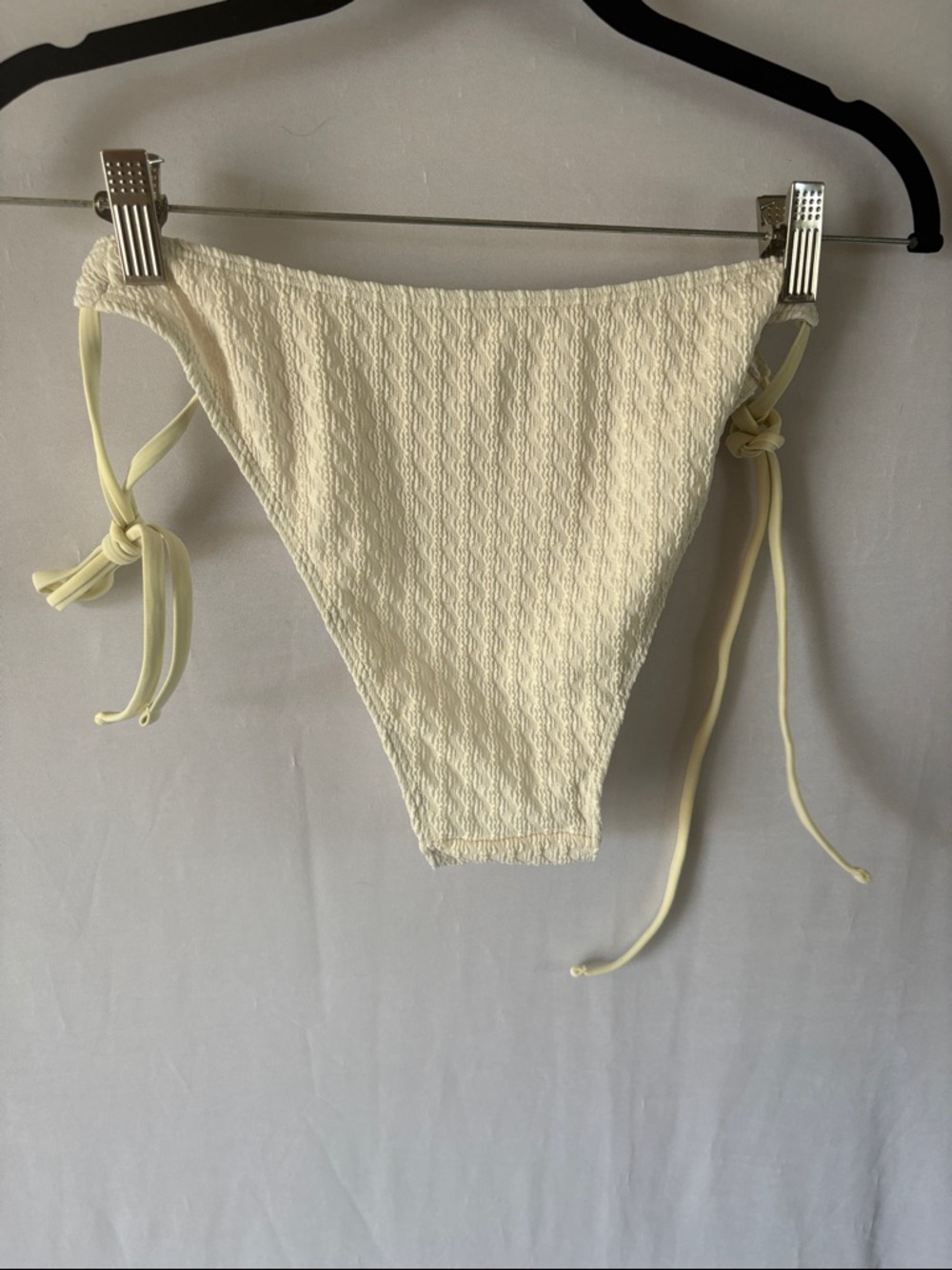 Ivory Ruffle Trim Tankini Set - Picture 7 of 7